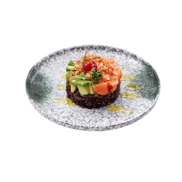 Tartare de riz noir
